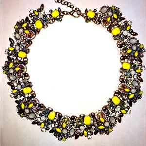 Artizan Statement Necklace - Yellow